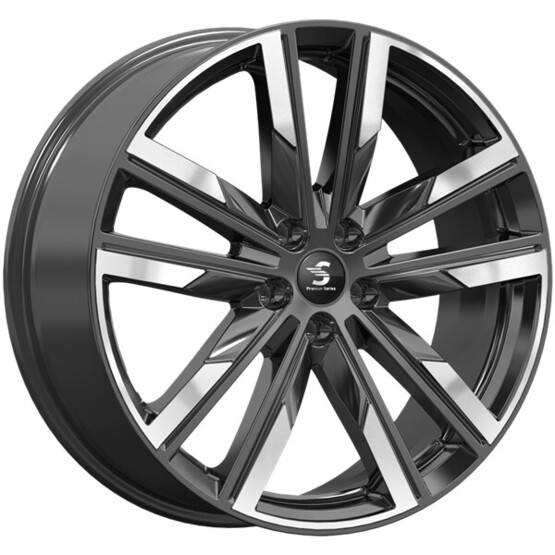 Диск Premium Series Кр014 20x8 5x108 ET36 DIA65.1 DIAMOND BLACK GRIS