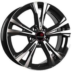 Диск Remain R204 17x7 5x114.3 ET48.5 DIA67.1 АЛМАЗ ЧЕРНЫЙ