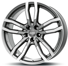 Диск Alutec Drive 21x9.5 5x112 ET53 DIA66.6 METAL GREY FRONT POLISHED