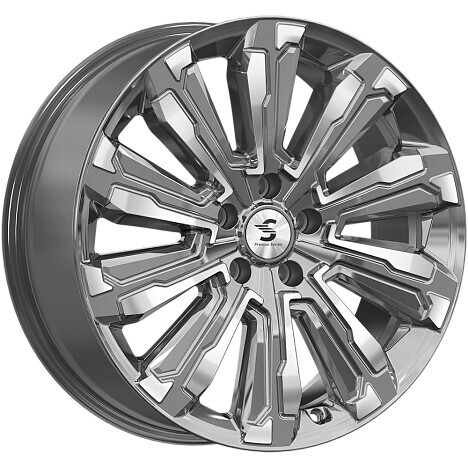 Диск Premium Series Кр1061 Humber 20x8 5x108 ET46 DIA63.35 DIAMOND GLOSS GRAPHITE