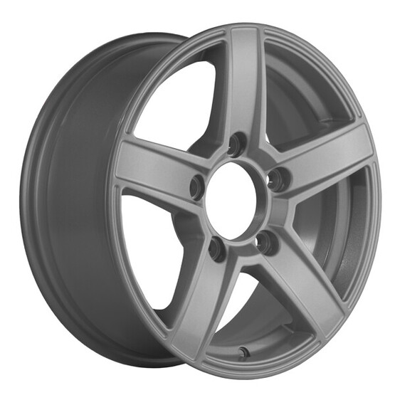 Диск Khomen 1614 16x6.5 5x139.7 ET40 DIA98 F-SILVER