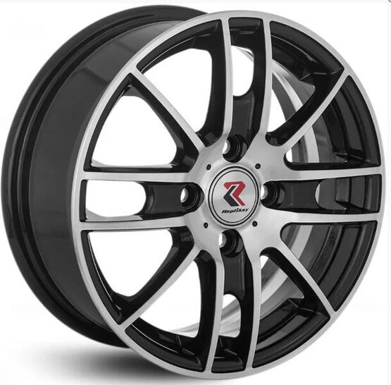 Диск Replikey K173 14x5.5 4x100 ET45 DIA67.1 BK/FP