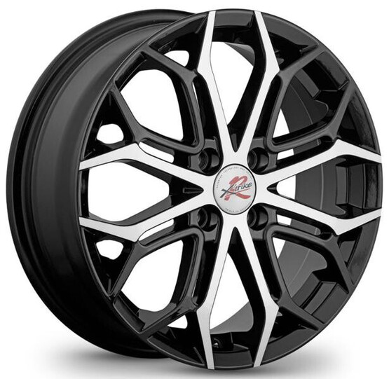 Диск X'trikerst R126 16x6 4x100 ET50 DIA60.1 BK/FP