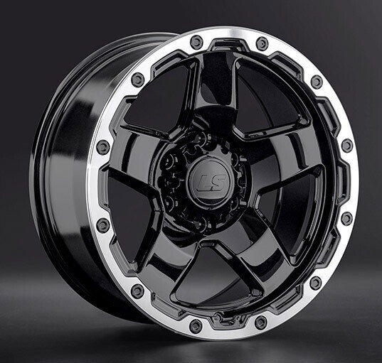Диск Ls Wheels Ls1371 18x9.5 6x139.7 ET5 DIA106.1 BKL