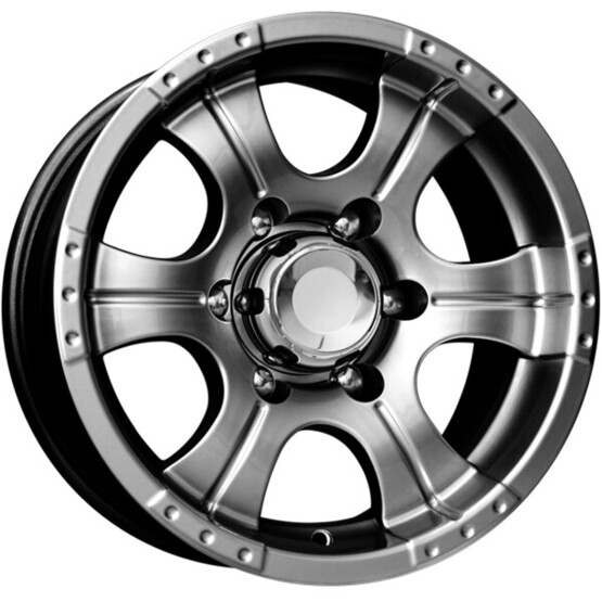 Диск K&K Байконур 16x8 5x139.7 ET0 DIA110.1 ДАРК ПЛАТИНУМ