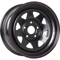 Диск Off-Road-Wheels Black 17x8 5x127 ET0 DIA75.1 ЧЕРНЫЙ (ТРЕУГ. МЕЛКИЙ)