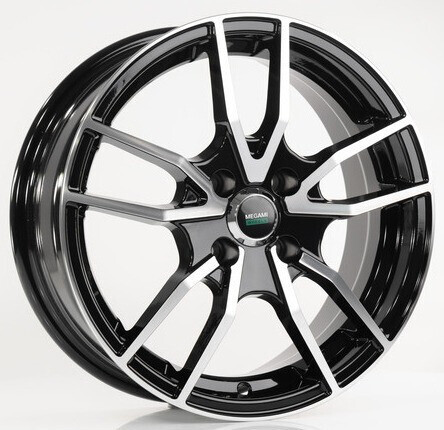 Диск Megami Mgm-20 15x6 4x100 ET37 DIA60.1 BKF