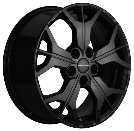 Диск Khomen 1715 17x7 5x114.3 ET48.5 DIA67.1 BLACK