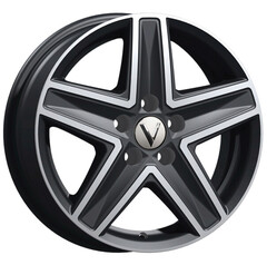 Диск Вектор B237 16x6.5 5x108 ET42 DIA65.1 АЛМАЗ ЧЕРНЫЙ