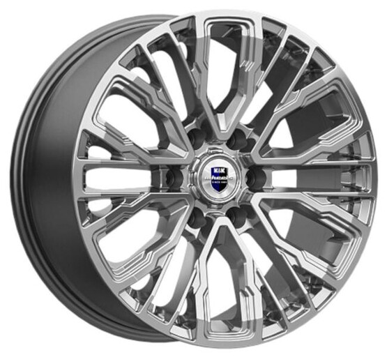Диск K&K Кортес 19x8.5 6x139.7 ET25 DIA106.1 ДАРК ПЛАТИНУМ