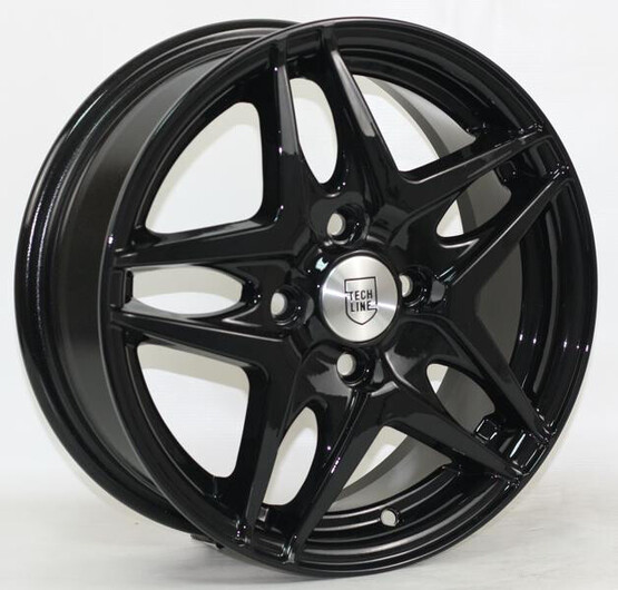 Диск Tech Line 430 14x5.5 4x100 ET43 DIA60.1 BL