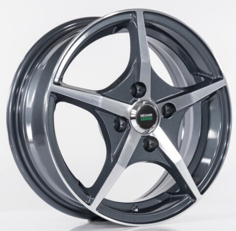 Диск Megami Mgm-19Ff 15x6 4x100 ET48 DIA54.1 GMF