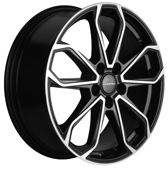 Диск Khomen Khw1816 18x7 5x108 ET33 DIA60.1 BLACK-FP