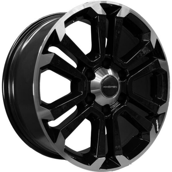 Диск Khomen Khw1817 18x7.5 6x139.7 ET30 DIA108.1 BLACK-FP