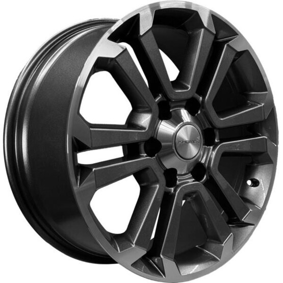 Диск Khomen Khw1817 18x7.5 6x139.7 ET30 DIA106.1 GRAY-FP