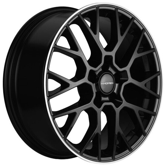 Диск Khomen Khw1818 18x7 5x108 ET33 DIA60.1 BLACK MR