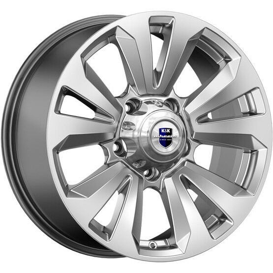 Диск K&K Ла-Пас (Кс897) 18x8 5x139.7 ET0 DIA108.5 ДАРК ПЛАТИНУМ