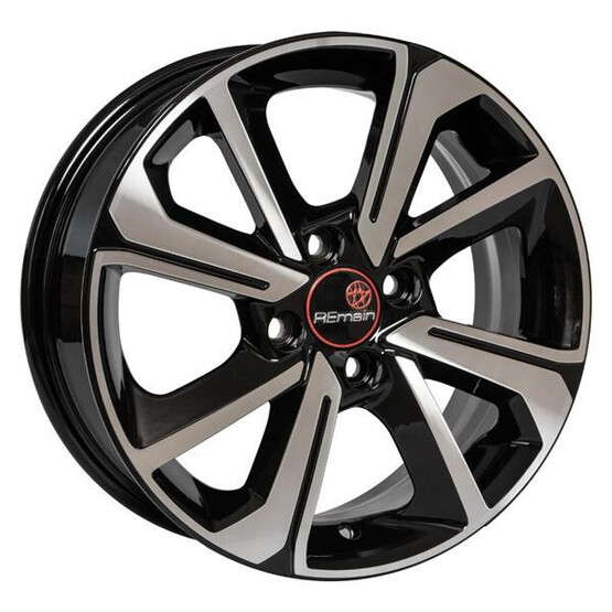 Диск Remain R139 15x6 4x100 ET46 DIA54.1 АЛМАЗ ЧЕРНЫЙ