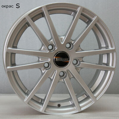 Диск Tech Line 535 15x6 5x100 ET45 DIA54.1 SL