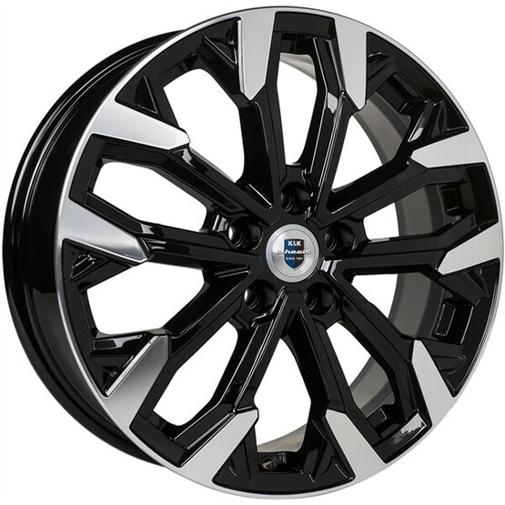 Диск K&K Морейн 17x6.5 5x114.3 ET50 DIA54.1 АЛМАЗ ЧЕРНЫЙ