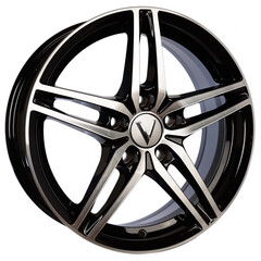Диск Вектор B219 16x6.5 5x114.3 ET45 DIA67.1 АЛМАЗ ЧЕРНЫЙ