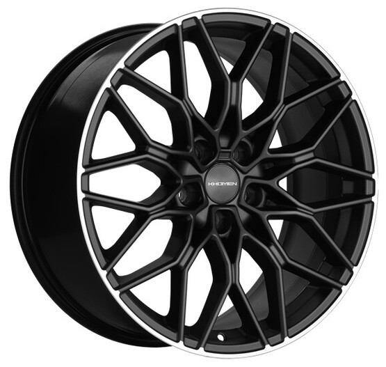Диск Khomen 1902 19x8.5 5x114.3 ET30 DIA67.1 BLACK MR