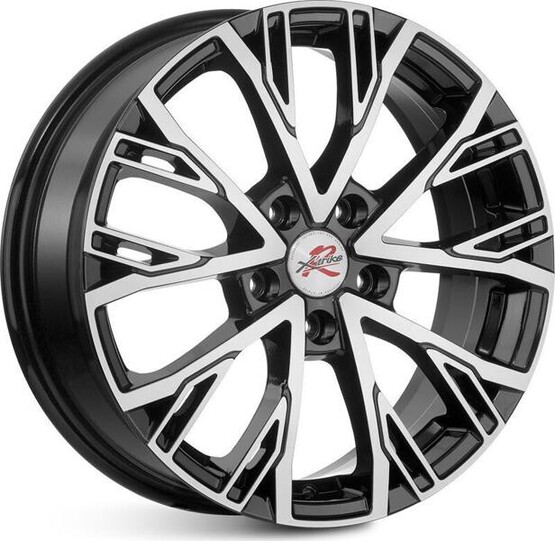Диск X'trikerst R207 17x6.5 5x108 ET33 DIA60.1 BK/FP