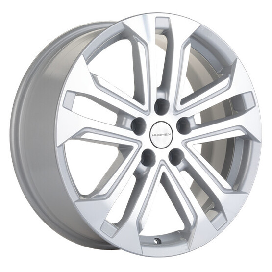 Диск Khomen 1803 18x7 5x114.3 ET51 DIA67.1 F-SILVER-FP