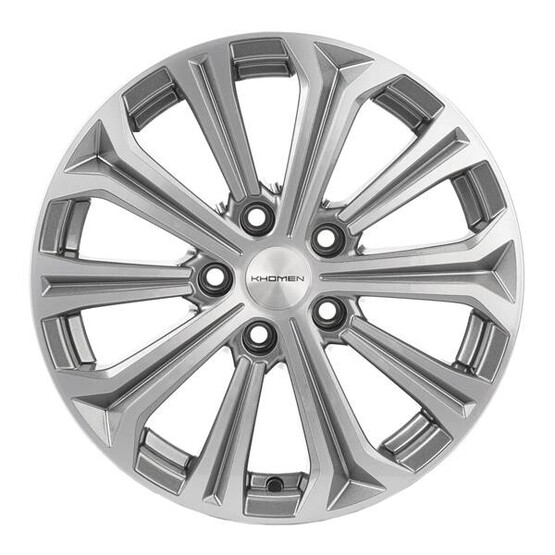 Диск Khomen 1610 16x6.5 5x108 ET50 DIA63.3 GRAY-FP