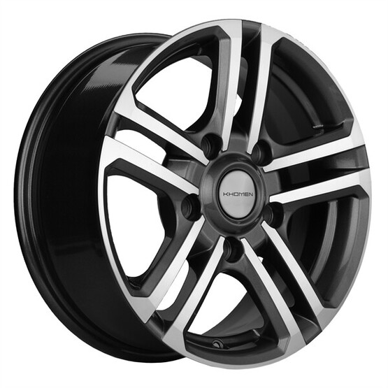 Диск Khomen 1602 16x6.5 5x139.7 ET40 DIA98 GRAY-FP